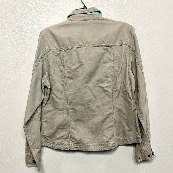 L.L. Bean VTG Women's Canvas Utility Field Full Zip Cotton Jacket Sz Medium - Picture 7 of 9